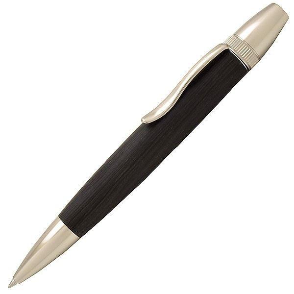 銘木 お手て御手伝いさん ボールペン/文房具 〔まっ黒 味わいたん〕 日本製 0.7粍 文具 事務室装置 ステーショナリー[21] 万年筆-キッチン、日用品、文具