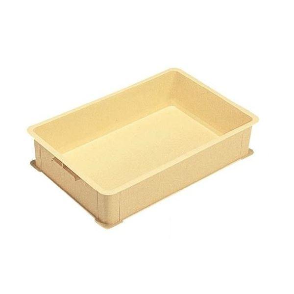 〔5個セット〕 パンコンテナー/食品用コンテナー 〔#0〕 アイボリー 清掃簡単〔代引不可〕[21]