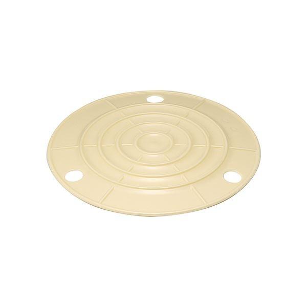 〔60セット〕 漬物樽用フタ/漬物用品 〔丸押蓋 15型用〕 材質：PP フタのみ単品 〔キッチン用品 家庭用品 手づくり〕[21]