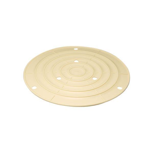 〔24セット〕 漬物樽用フタ/漬物用品 〔丸押蓋 80型用〕 材質：PP フタのみ単品 〔キッチン用品 家庭用品 手づくり〕[21]
