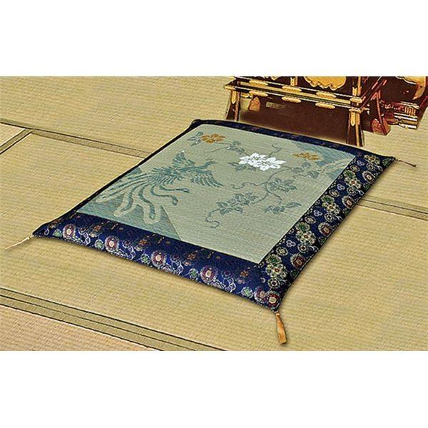 仏前座布団/金襴座布団 〔オールシーズン対応〕 69cm×69cm 両面使用可 日本製〔代引不可〕[21]