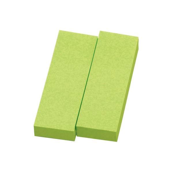 （まとめ） ライオン事務器ふせん［リペタ］ 貼ってはがせるメモ 76.2×25.4mm グリーン RL-131パック（2冊） 〔×30セット〕[21]