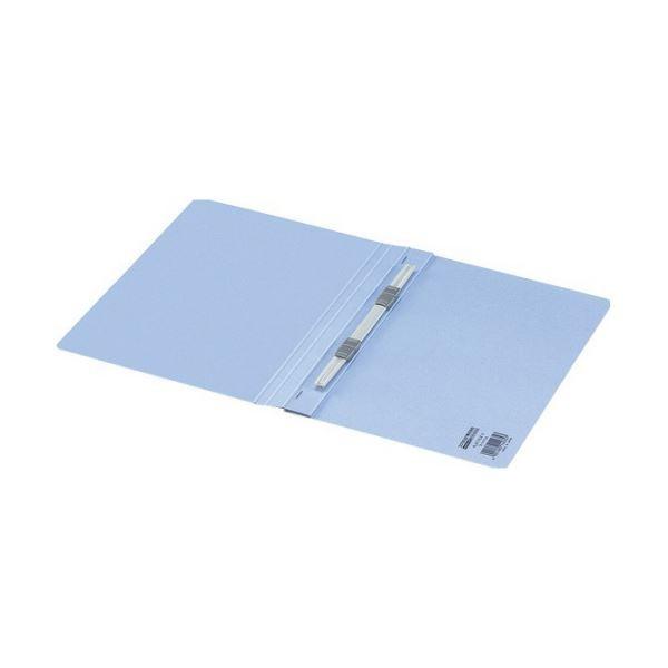コクヨフラットファイルV(樹脂製とじ具) A4タテ 150枚収容 背幅18mm コバルトブルー フ-V10CB1セット(100冊:10冊×10パック)[21]の画像