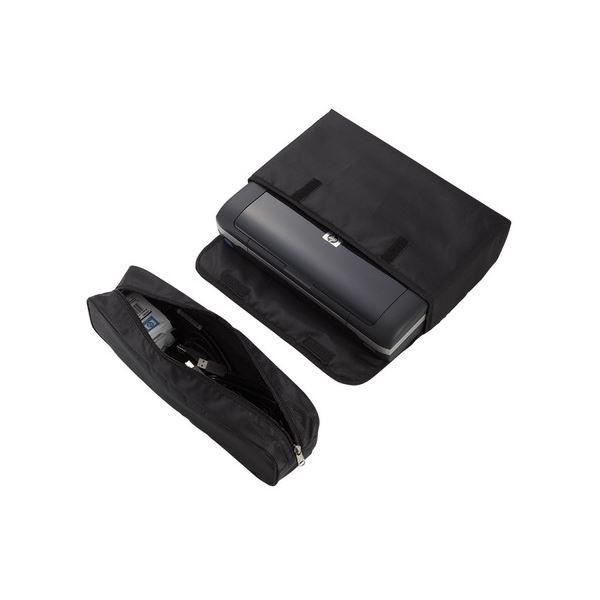 エレコム キャリングバッグMOBI-LOCK プリンタ収納タイプ 16.4インチワイドノートPC対応 ブラック BM-SE04BK 1個[21]_2