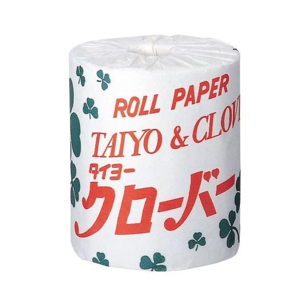 （まとめ） 太洋紙業 トイレットペーパー クローバー 100巻〔×3セット〕[21]