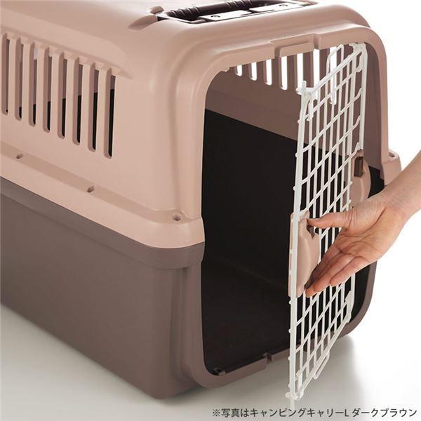 キャンピングキャリー XL ダークブラウン〔ペット用品〕[21]の画像