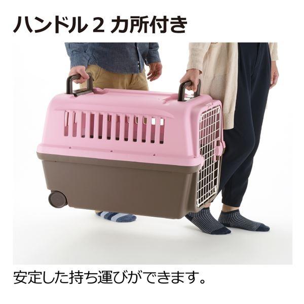 キャンピングキャリー XL ダークブラウン〔ペット用品〕[21]の画像