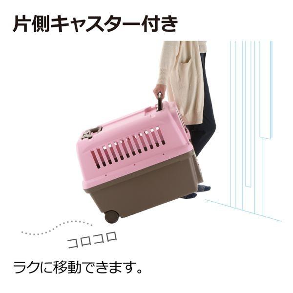 キャンピングキャリー XL ダークブラウン〔ペット用品〕[21]の画像