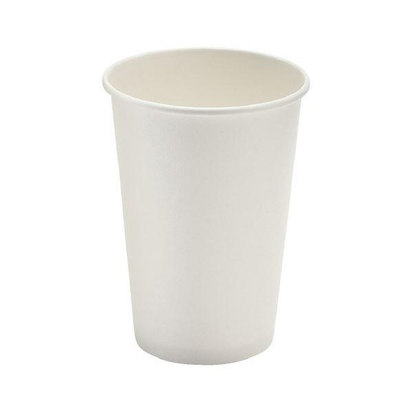 (まとめ）サンナップ 厚紙カップ ホワイト 400mL 40個入〔×10セット〕[21]