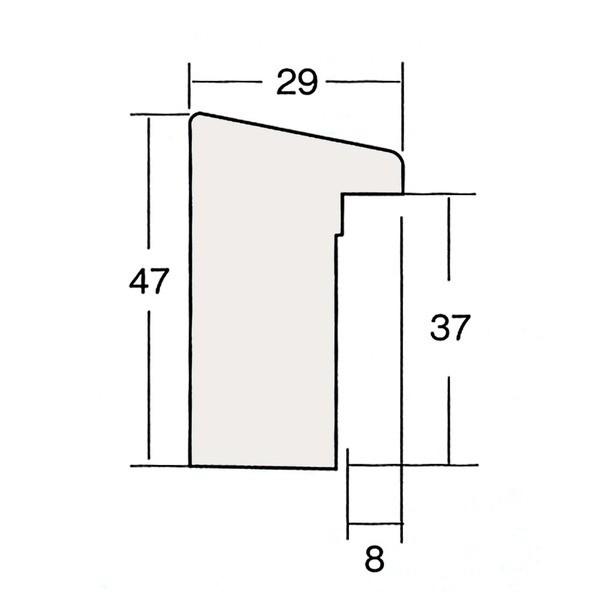 仮縁 油絵額 高級仮縁 キャンバス額 木製仮縁 油額 額縁 額 P80 1455×970mm ホワイト[21]