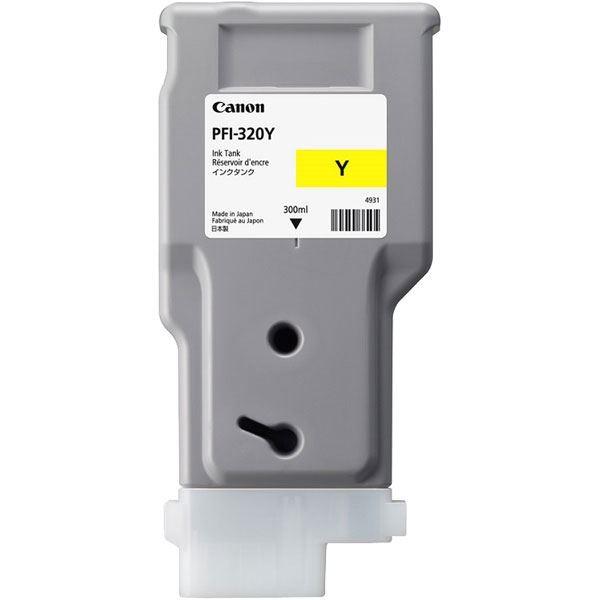 （まとめ）〔純正品〕CANON 2893C001 PFI-320Y インクタンク イエロー〔×5セット〕[21]