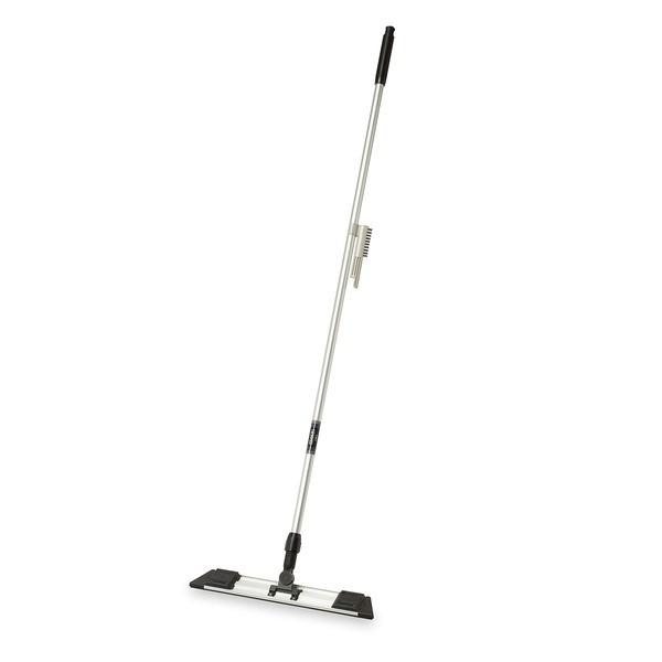 ともし火モップII 掃き出す装置 本体のみ 幅45珊 全長：150.6珊 うしろ押し手あい 毛はらい付き添い人 頭・柄：軽銀 洗い濯ぎ装置 やって行く雑貨[21] 掃除用具-ダスター、クロス-キッチン、日用品、文具