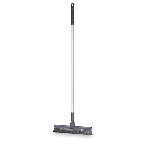 〔まとめ〕 ほうき 掃除用品 1本柄 グレー 30cm 全長：約101cm BM-2ホーキ30×5セット 箒 清掃用品 生活用品 生活雑貨[21]
