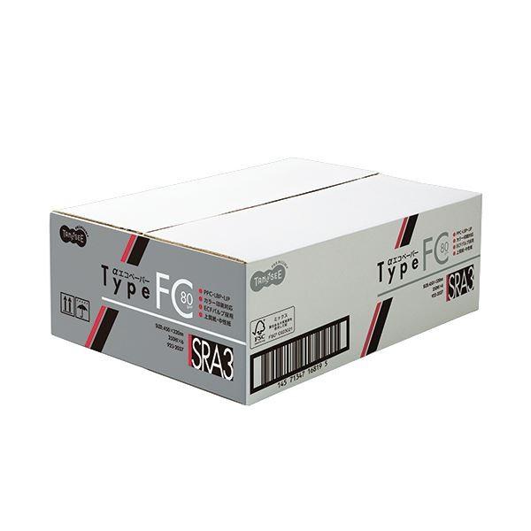 (まとめ）TANOSEE αエコペーパータイプFC SRA3サイズ 標準 80g 1セット(1500枚:250枚×6冊)〔×3セット〕[21]
