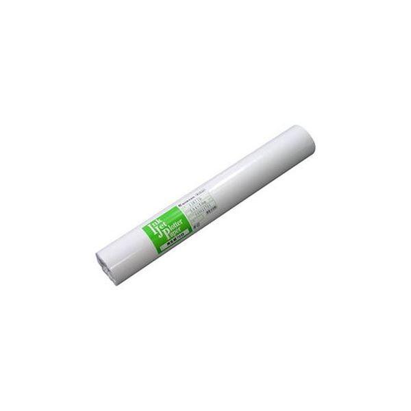 (まとめ）桜井 インクジェット用再生紙70白36インチロール 914mm×50m IJR77Z 1箱(2本)〔×3セット〕[21]