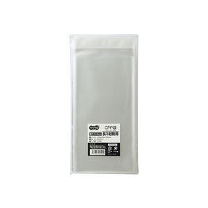 (まとめ）TANOSEE CPP袋 長3用フタ・磁気テープ付 120×235+40粍 100枚入×10風呂敷き包み〔×3仕かける〕[21]