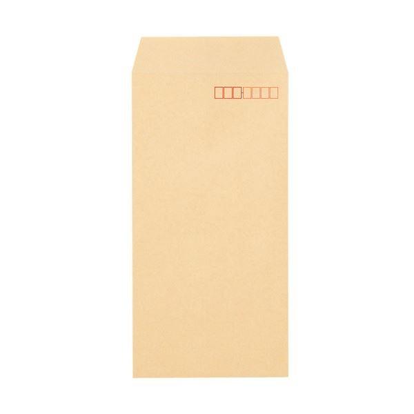 (まとめ）TANOSEE クラフト封筒 テープ付 70g 長3 〒枠あり 1000枚入×3パック〔×3セット〕[21]