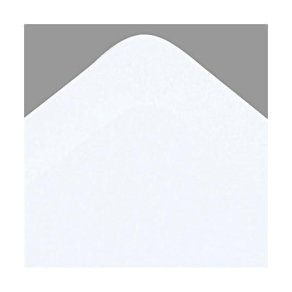(まとめ) ハート マルチプリンター対応 洋封筒 洋2 104.7g／m2 〒枠なし ホワイト Y1290 1パック（100枚） 〔×10セット〕[21]の画像