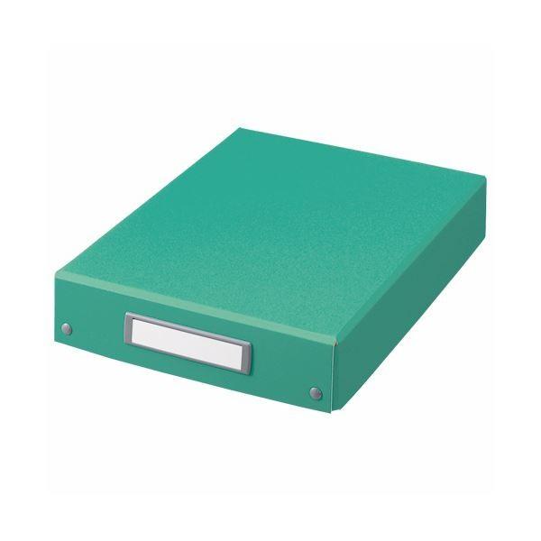 (まとめ) ライオン事務器 デスクトレー A4グリーン DT-13C 1個 〔×10セット〕[21]
