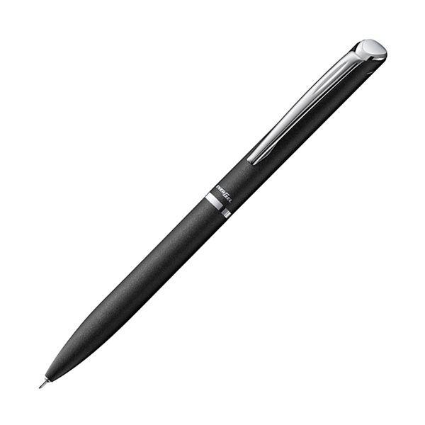 (まとめ) ぺんてる ゲルインキボールペンエナージェル フィログラフィ 0.5mm 黒 （軸色：ブラック） BLN2005A 1本 〔×10セット〕[21]