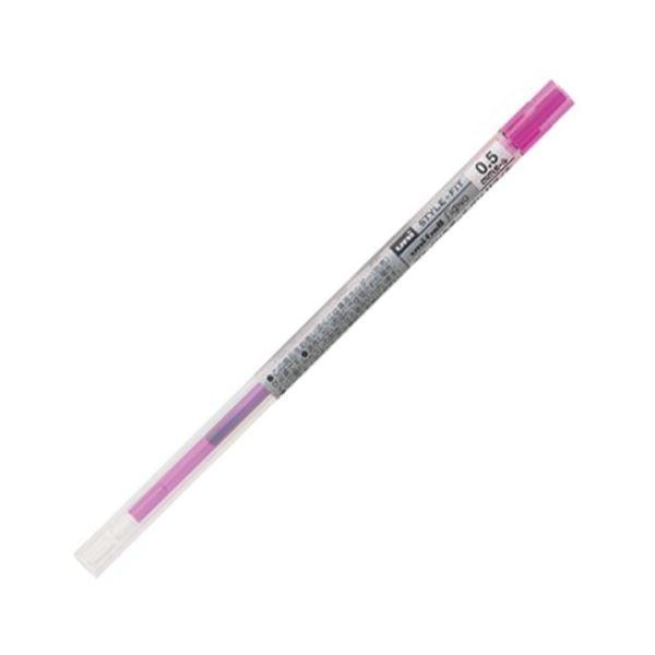 (まとめ) 三菱鉛筆 ゲルインクボールペンスタイルフィット 替芯 0.5粍 サクラ色 UMR10905.13 1仕掛ける（10本） 〔×10仕掛ける〕[21] キッチン、日用品、文具-文具、ステーショナリー-筆記用具