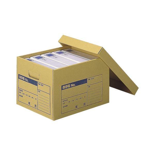 (まとめ) コクヨ 文書保存箱（A判ファイル用） フタ分離式 A4用 内寸W380×D317×H260mm A4-FBX2 1個 〔×10セット〕[21]の画像