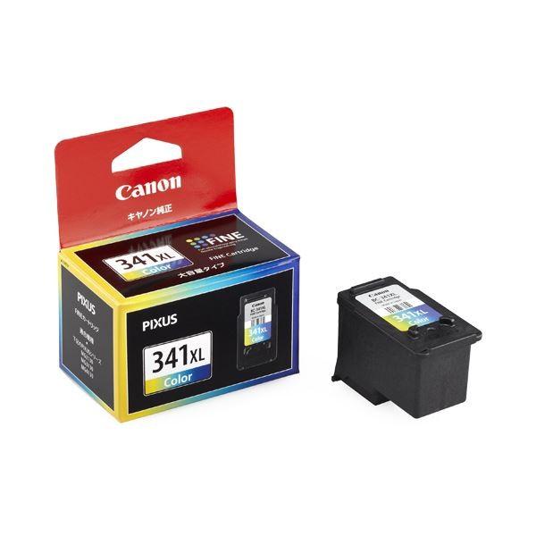 (まとめ) キヤノン Canon FINEカートリッジ BC-341XL 3色一体型 大容量 5214B001 1個 〔×10セット〕[21]