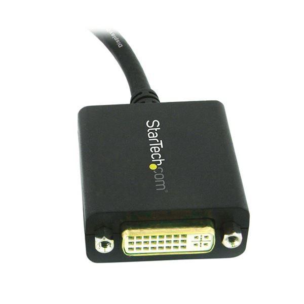 (まとめ) StarTechDisplayPort-DVI変換アダプタ 1920×1200 ブラック DP2DVI2 1個 〔×10セット〕[21]_1