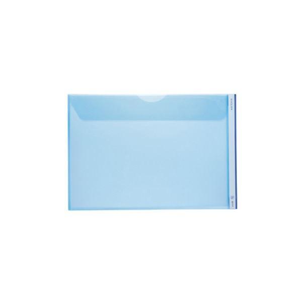 (まとめ) キングジム Mホルダー A3ヨコ 青フタ付 753E 1セット(5枚) 〔×10セット〕[21]