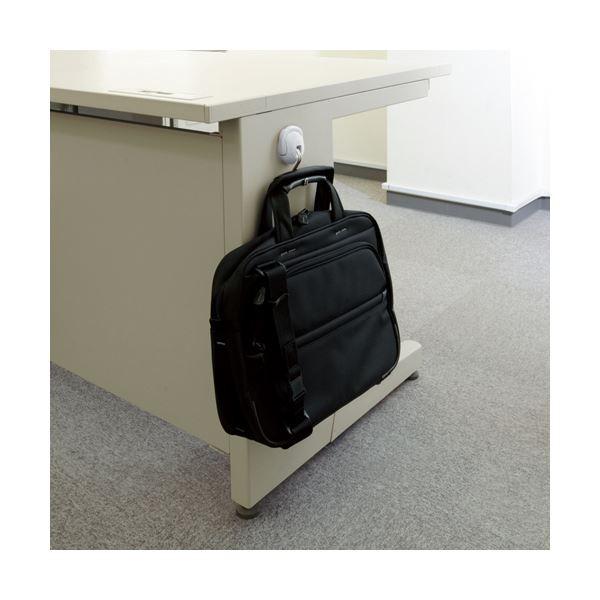 (まとめ) コクヨ 超強力マグネットフック(タフピタ) 耐荷重約10kg 白 フク-227W 1個 〔×10セット〕[21]の画像