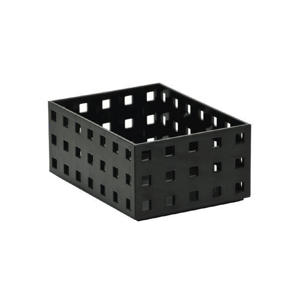 (まとめ) セキセイ シスブロック 小 ブラックSBK-9001BK 1個 〔×30セット〕[21]