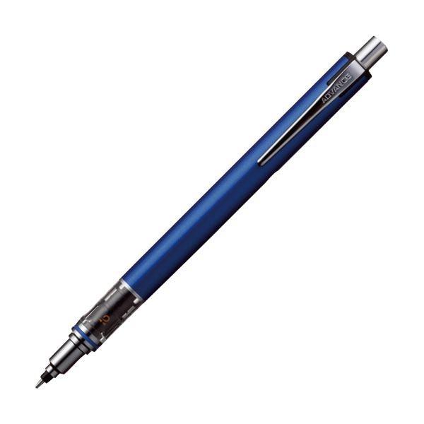 (まとめ) 三菱鉛筆 シャープペン クルトガアドバンス 0.5mm （軸色：ネイビー） M55591P.9 1本 〔×30セット〕[21]