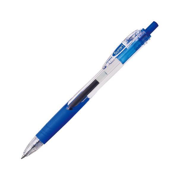 (まとめ) ゼブラ 油性ボールペン スラリ0.7mm 青 BN11-BL 1本 〔×100セット〕[21]