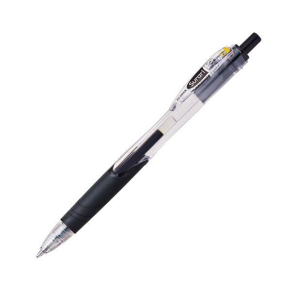 (まとめ) ゼブラ 油性ボールペン スラリ 1.0mm 黒 BNB11-BK 1本 〔×100セット〕[21]