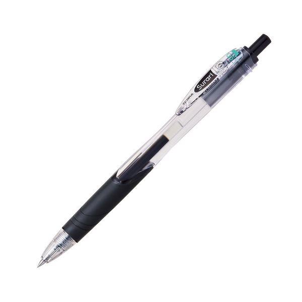 (まとめ) ゼブラ 油性ボールペン スラリ 0.5mm 黒 BNS11-BK 1本 〔×100セット〕[21]