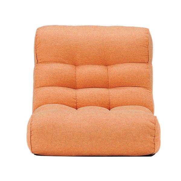 高い品質 ソファー座椅子 フロアチェア オレンジ 41段階リクライニング ピグレットビッグ2nd ベーシック 格安 Blog Lonolife Com