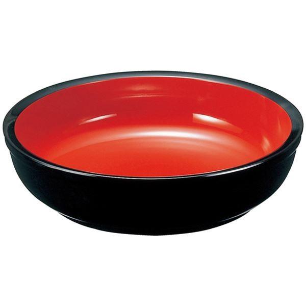 尺8 こね鉢/調理器具 〔黒内朱天黒 M〕 直径540mm×110mm 日本製 〔和食 レストラン 店舗 お店〕[21]