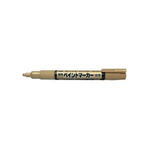 （まとめ）ぺんてる 油性えの具目じるし 中字 金MMP20-X 1仕掛ける（10本）〔×5仕掛ける〕[21] キッチン、日用品、文具-文具、ステーショナリー-筆記用具