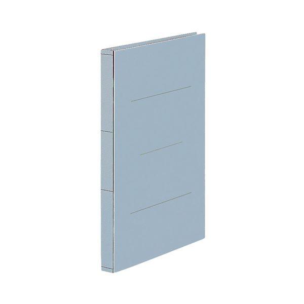 （まとめ）コクヨ フリーワイドファイル（ひもとじタイプ）A4タテ 1000枚収容 背幅30〜110mm 青 フ-80B 1パック（5冊）〔×10セット〕[21]