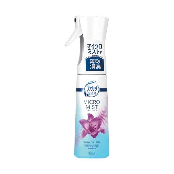 （まとめ）P＆G ファブリーズマイクロミスト エレガント・リリーの香り 本体 300ml 1本〔×10セット〕[21]