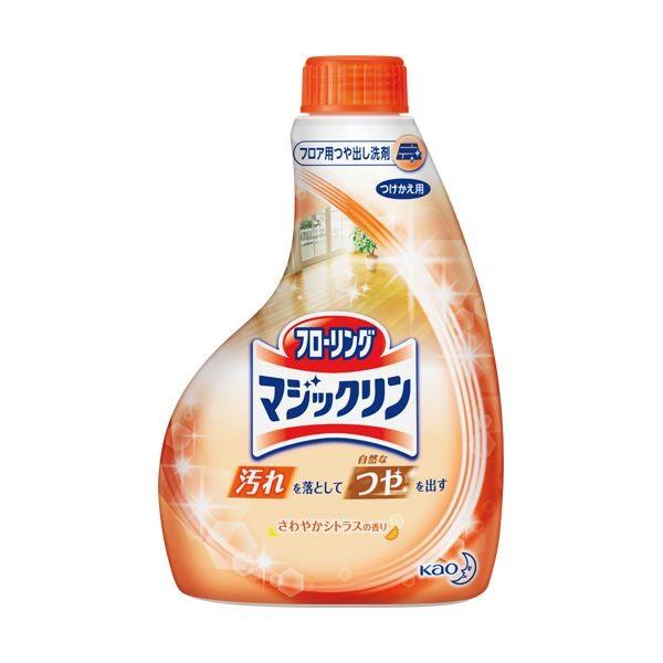（まとめ）花王 フローリングマジックリンつや出しスプレー 付替用 400ml 1本〔&times;20セット〕[21]