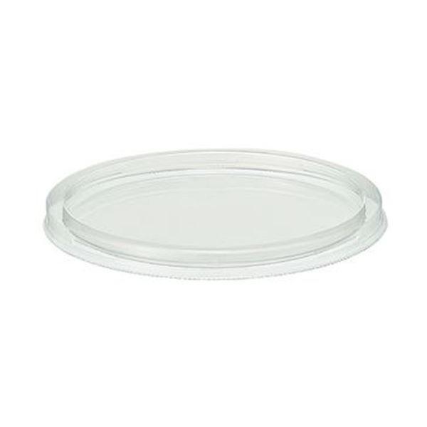 （まとめ）エフピコチューパ PCカップ 120ml TC蓋 PC-120TCフタ 1パック（50枚）〔×50セット〕[21]