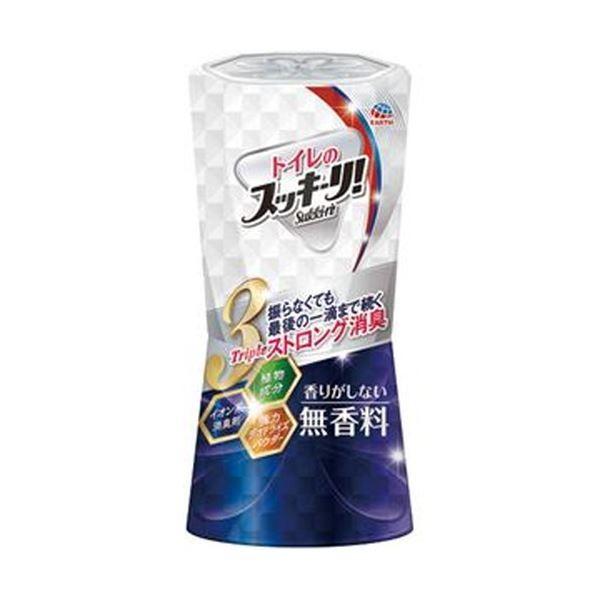 （まとめ）アース製薬 トイレのスッキーリ 無香料 400ml 1個〔×20セット〕[21]｜bucklebunny