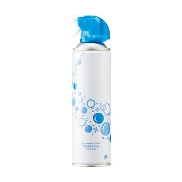 （まとめ）アース製薬 トイレの消臭スプレースッキーリエア フローラルソープの香り 350ml 1セット（3本）〔×20セット〕[21]