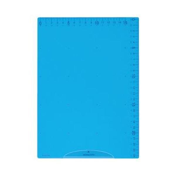 （まとめ）コクヨ 下敷き（まなびすと）ブルーGY-GCg 100B 1セット（10枚）〔×10セット〕[21]
