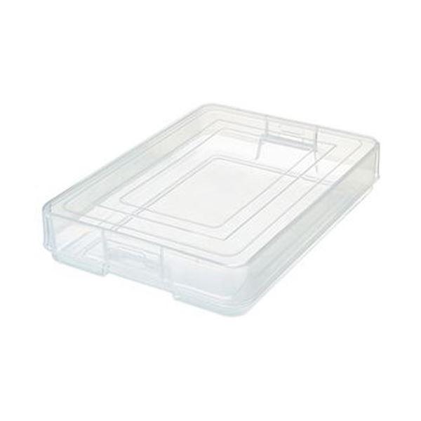 （まとめ）TANOSEE PPデスクトレーA4クリアホルダー対応 1個〔×10セット〕[21]
