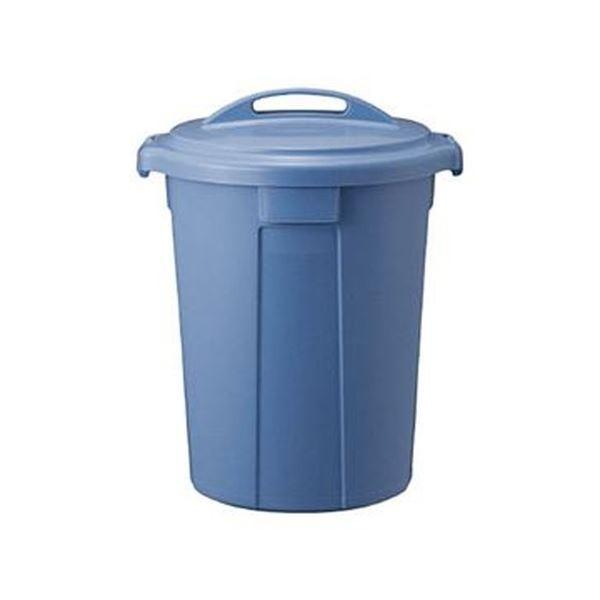（まとめ）TRUSCO PPペール丸型 本体45L ブルー TPPM-45-B 1個（フタ別売）〔×5セット〕[21]