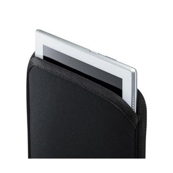 （まとめ）サンワサプライネオプレンスリップインタブレットPCケース 10.1型 PDA-TABS10BKN 1個〔×5セット〕[21]_3