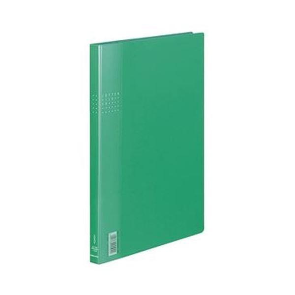 （まとめ）コクヨ レターファイルEX A4タテ120枚収容 背幅21mm 緑 フ-510G 1セット（10冊）〔×3セット〕[21]
