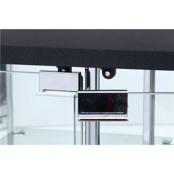 コレクションボード】ニトリ 10段 棚ガラス9枚 ガラスコレクション